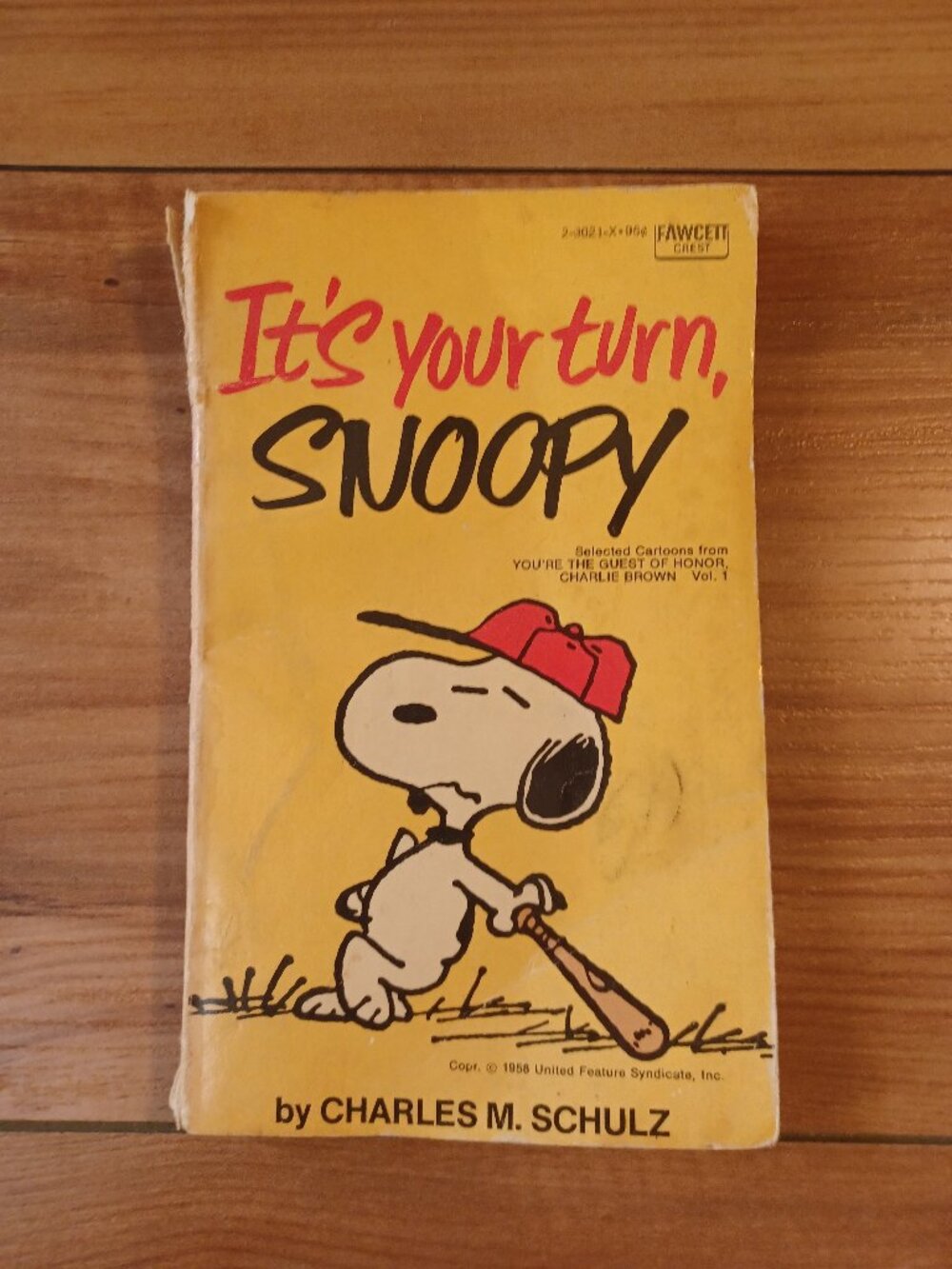 It's Your Turn Snoopy Book